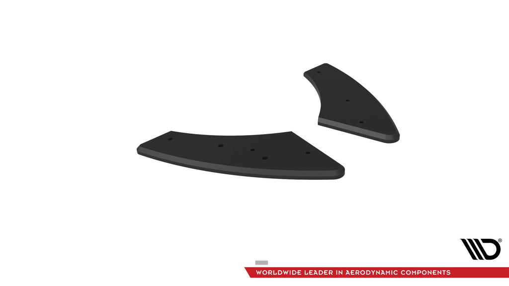 Street pro rear side splitters  audi s3 sportback 8y facelift