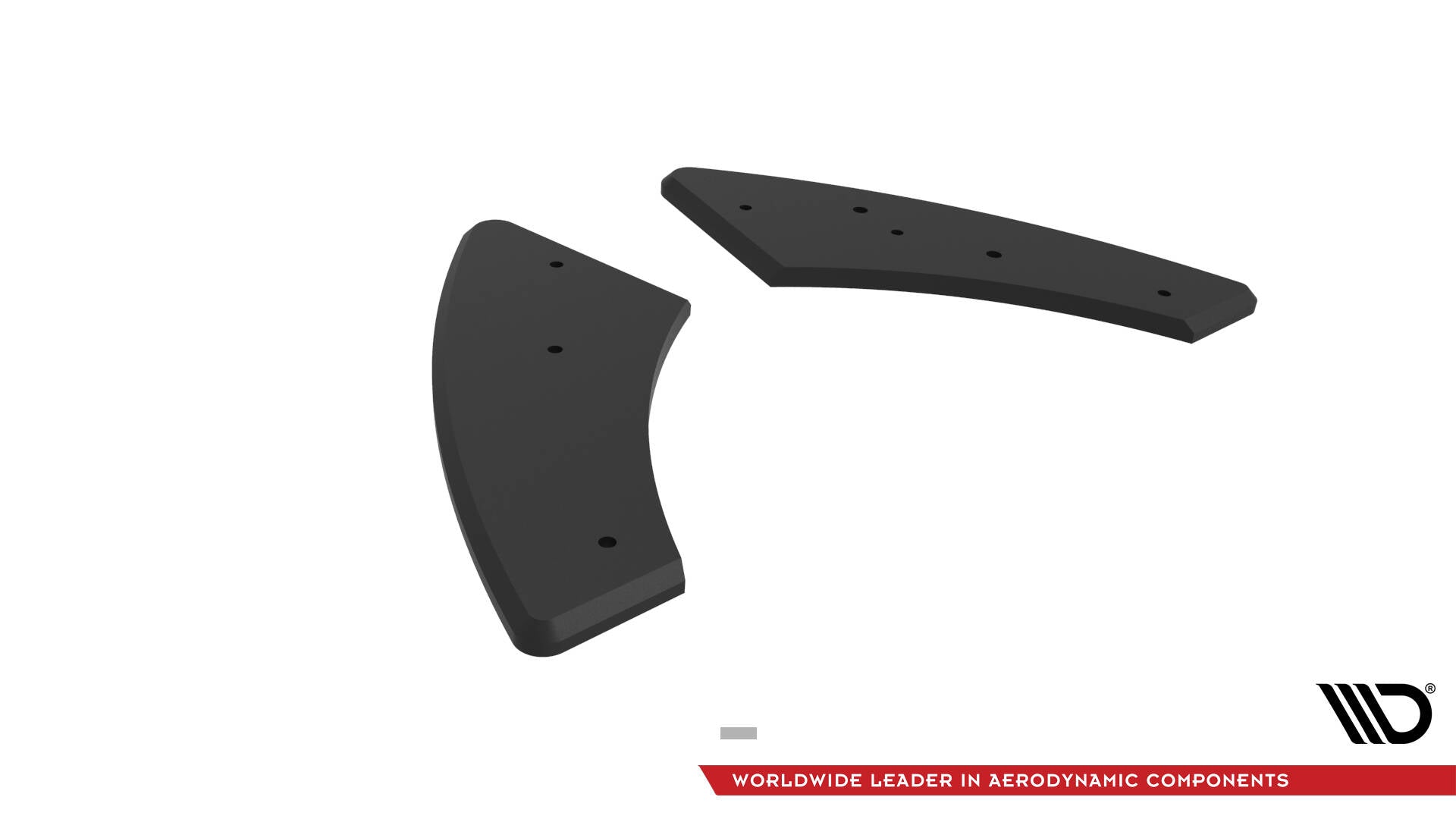 Street pro rear side splitters  audi s3 sportback 8y facelift