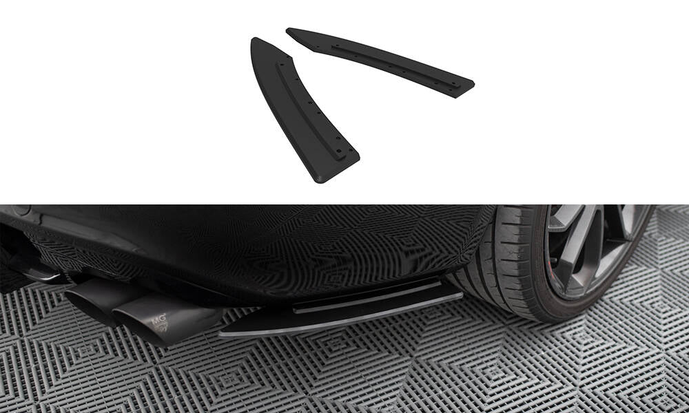 Street Pro bagside Splitters Audi S5 / A5 S-Line Coupe / Convertible 8T