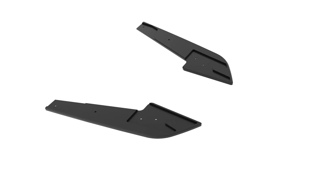 Street pro rear side splitters audi s5 coupe f5