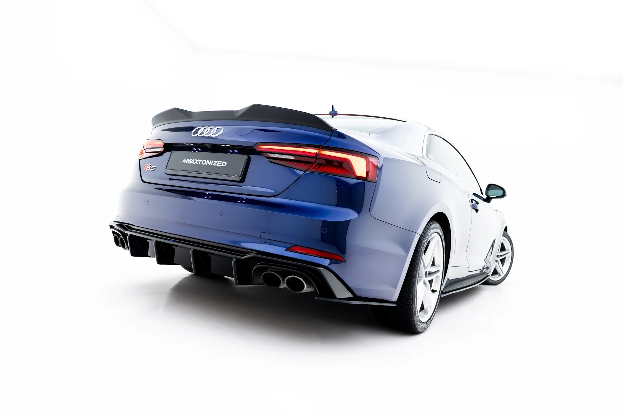 Street pro rear side splitters audi s5 coupe f5