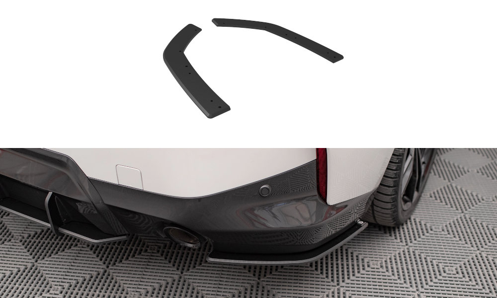 Street pro rear side splitters bmw 2 coupe m-pack g42