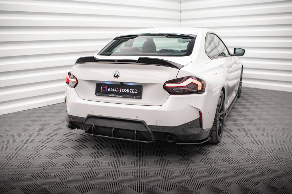 Street pro rear side splitters bmw 2 coupe m-pack g42