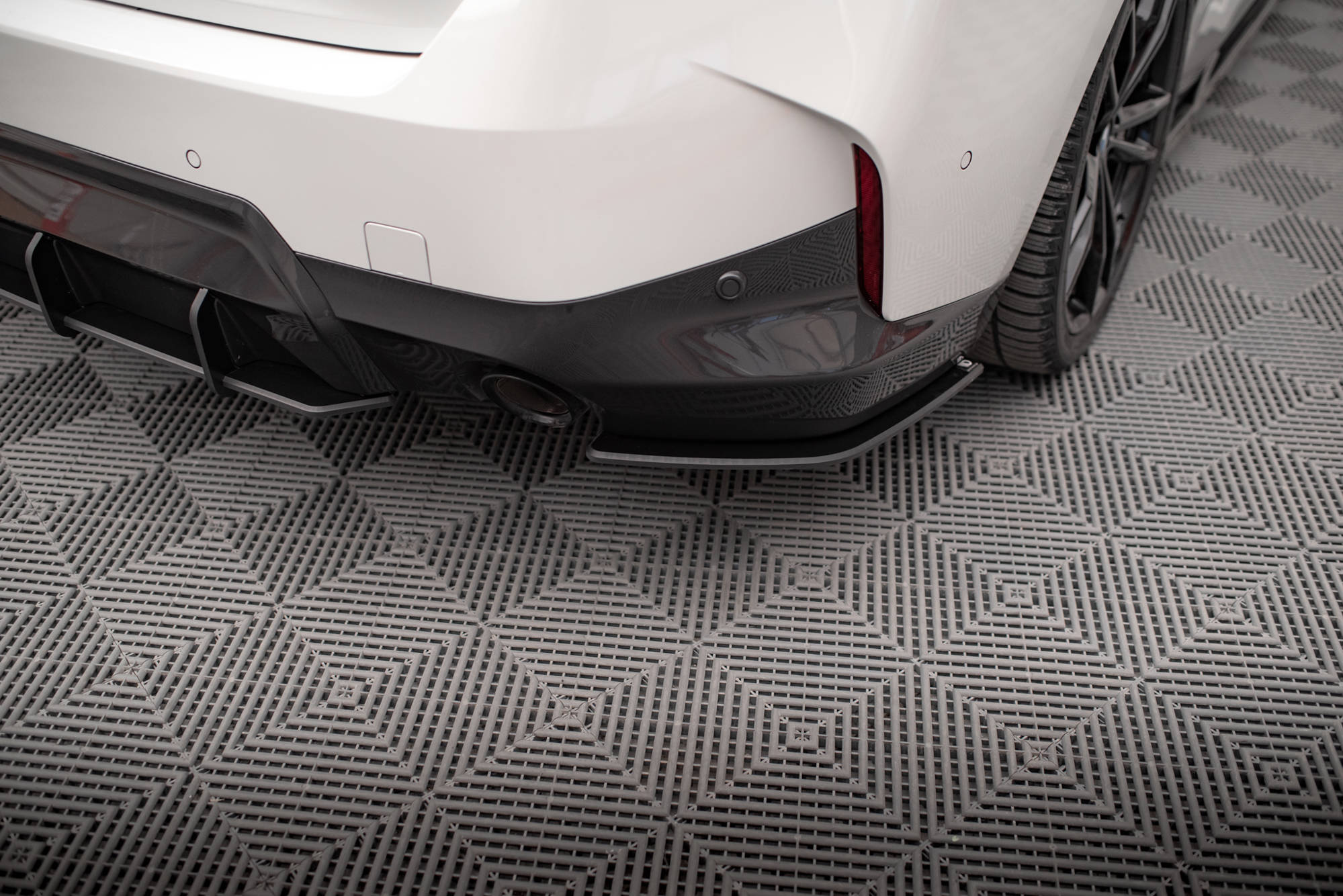 Street pro rear side splitters bmw 2 coupe m-pack g42