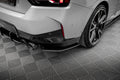 Street pro rear side splitters bmw 2 coupe m240i g42