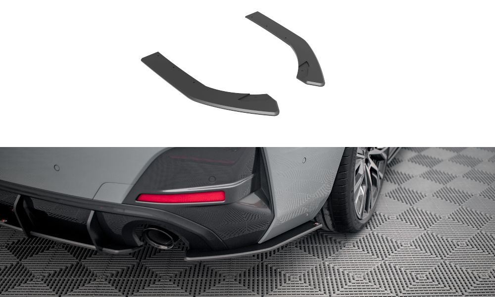 Street pro rear side splitters bmw 4 gran coupe m-pack g26