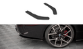 Street pro rear side splitters bmw 4 m-pack g22 / g23 / g22 facelift / g23 facelift