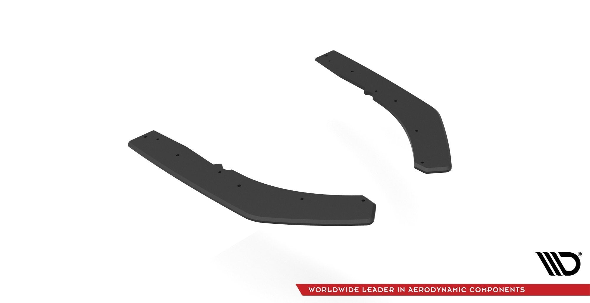 Street pro rear side splitters bmw 4 m-pack g22 / g23 / g22 facelift / g23 facelift