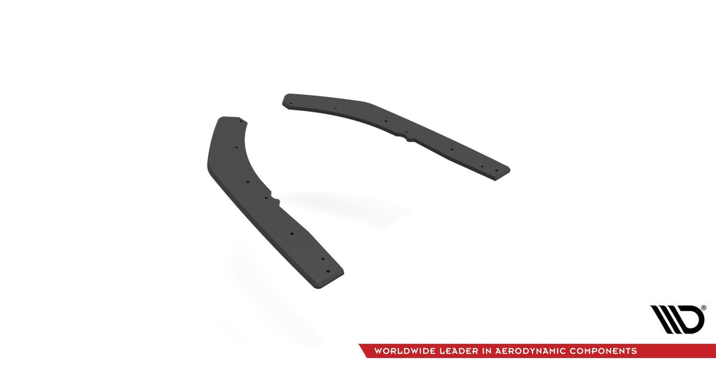 Street pro rear side splitters bmw 4 m-pack g22 / g23 / g22 facelift / g23 facelift
