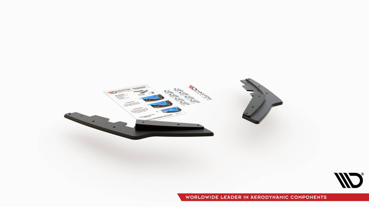 Street pro rear side splitters bmw m135i f20