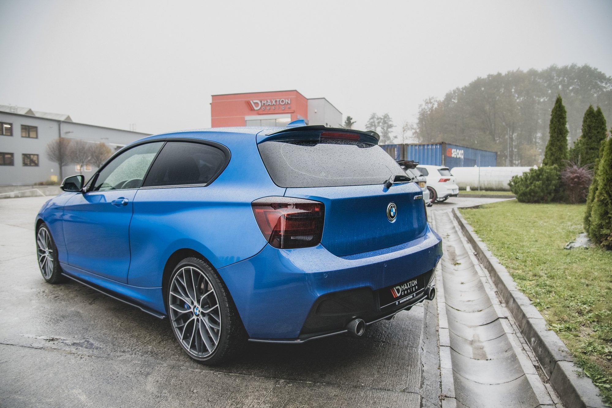 Street pro rear side splitters bmw m135i f20