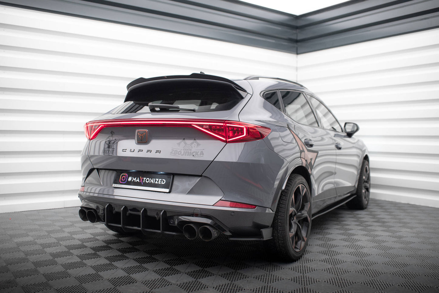 Street pro rear side splitters cupra formentor mk1