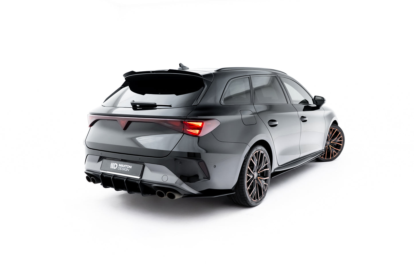 Street pro rear side splitters cupra leon st mk1 facelift