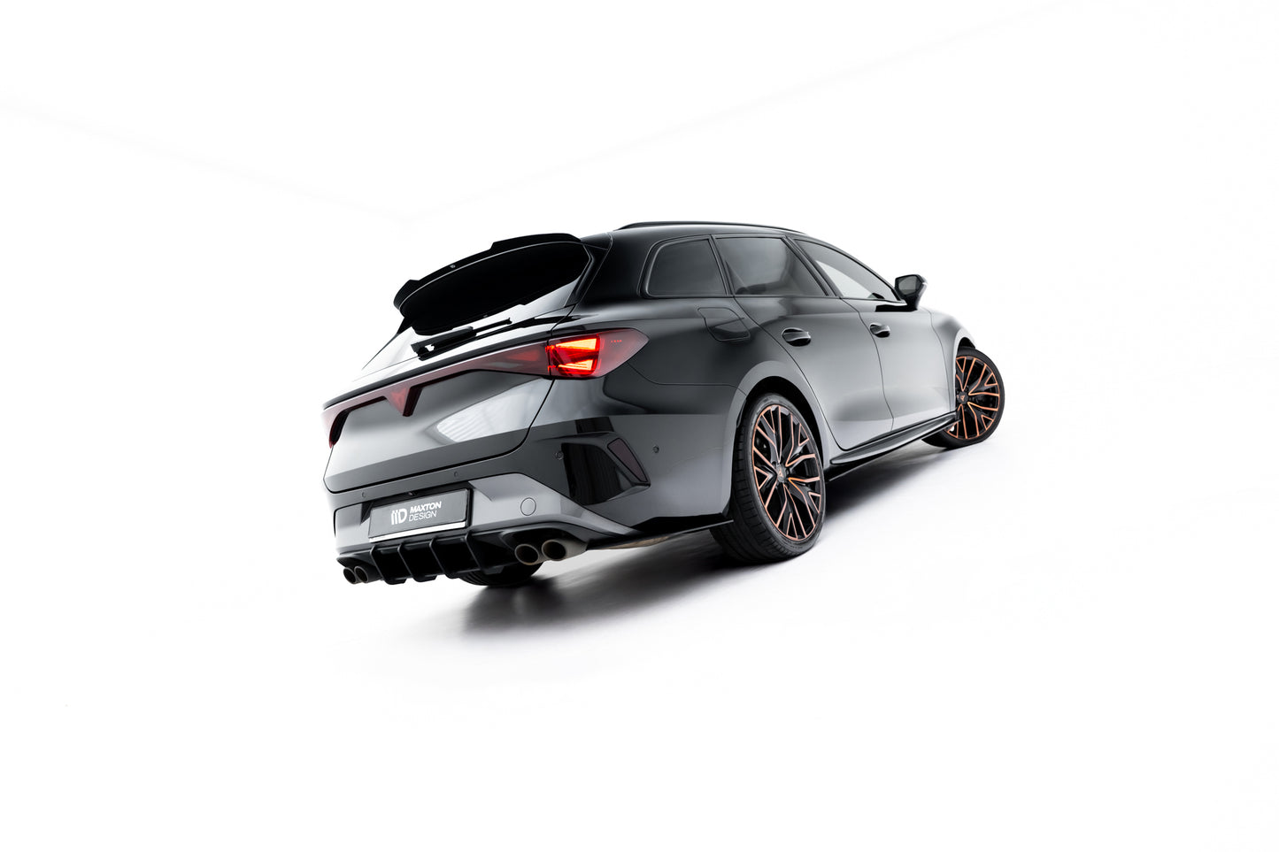 Street pro rear side splitters cupra leon st mk1 facelift