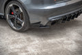 Street pro sidesplittere bak + klaffer audi rs3 8v sportback