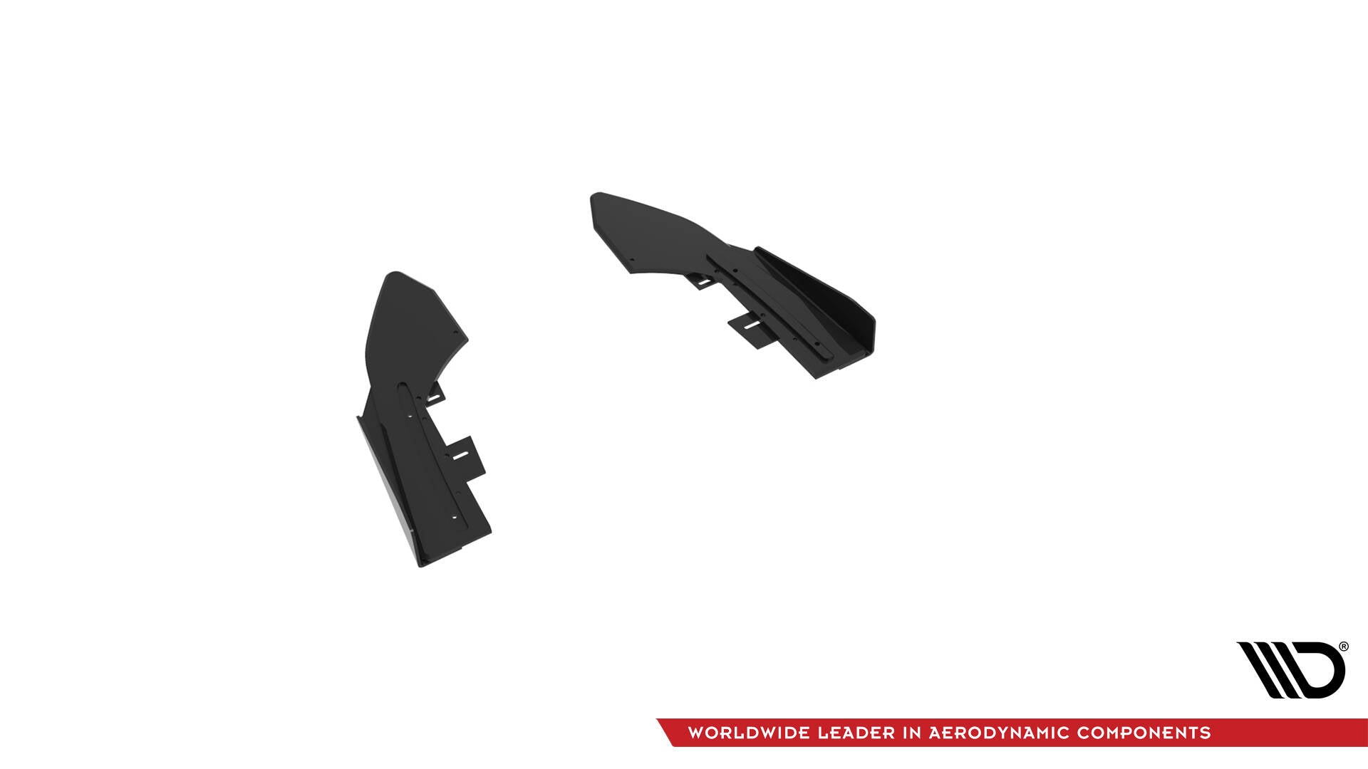 Street pro rear side splitters + flaps audi rs3 sedan 8v facelift