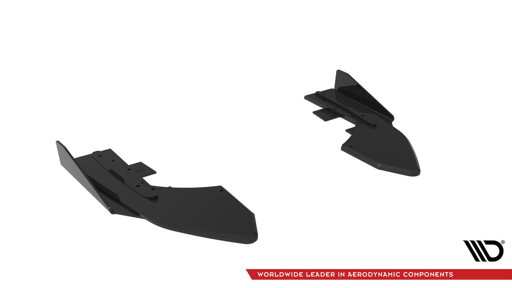 Street pro rear side splitters + flaps audi rs3 sedan 8v facelift