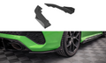 Street pro rear side splitters + flaps audi rs3 sedan 8y