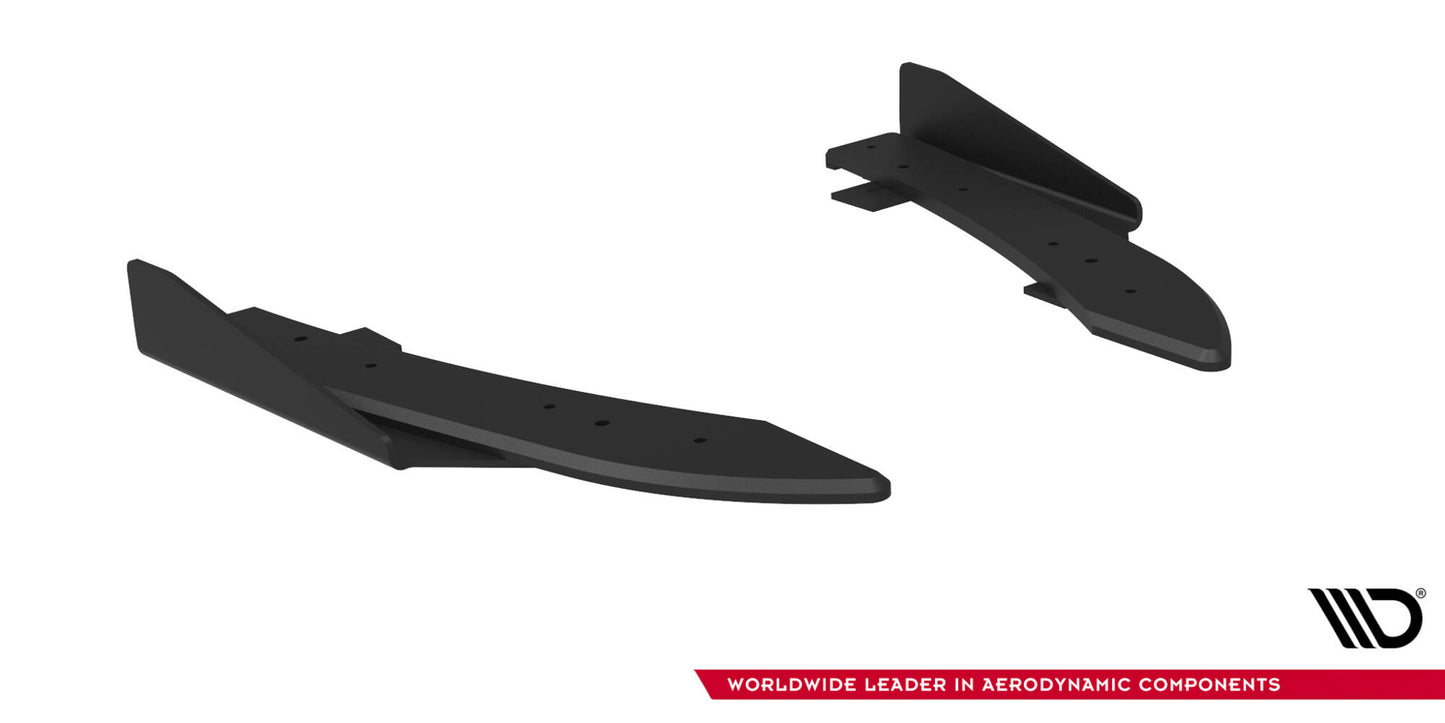 Street pro rear side splitters + flaps audi rs5 sportback f5