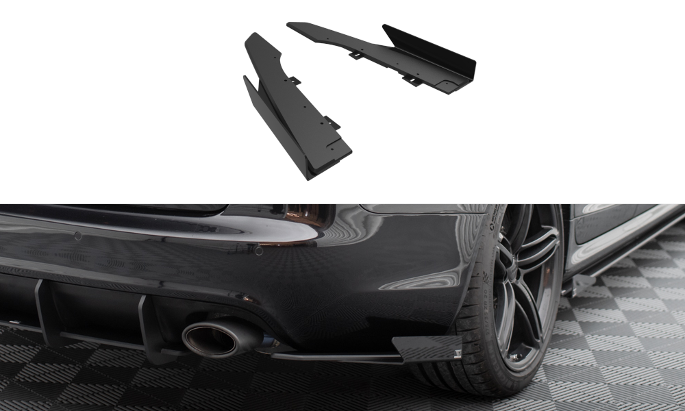 Street Pro bagside Splitters + flapper Audi Rs6 Avant C6