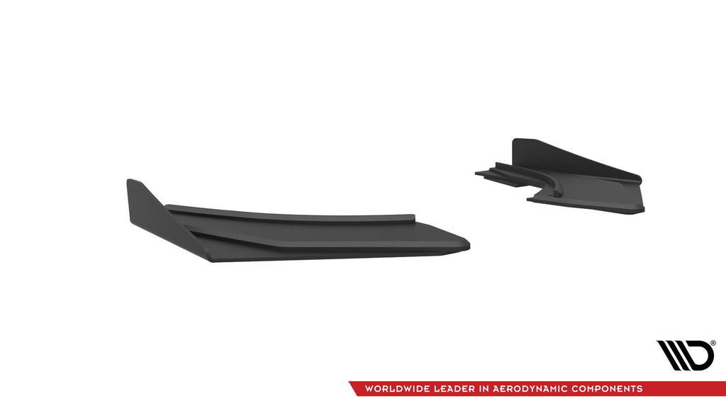 Street pro rear side splitters + flaps audi s3 sedan 8v