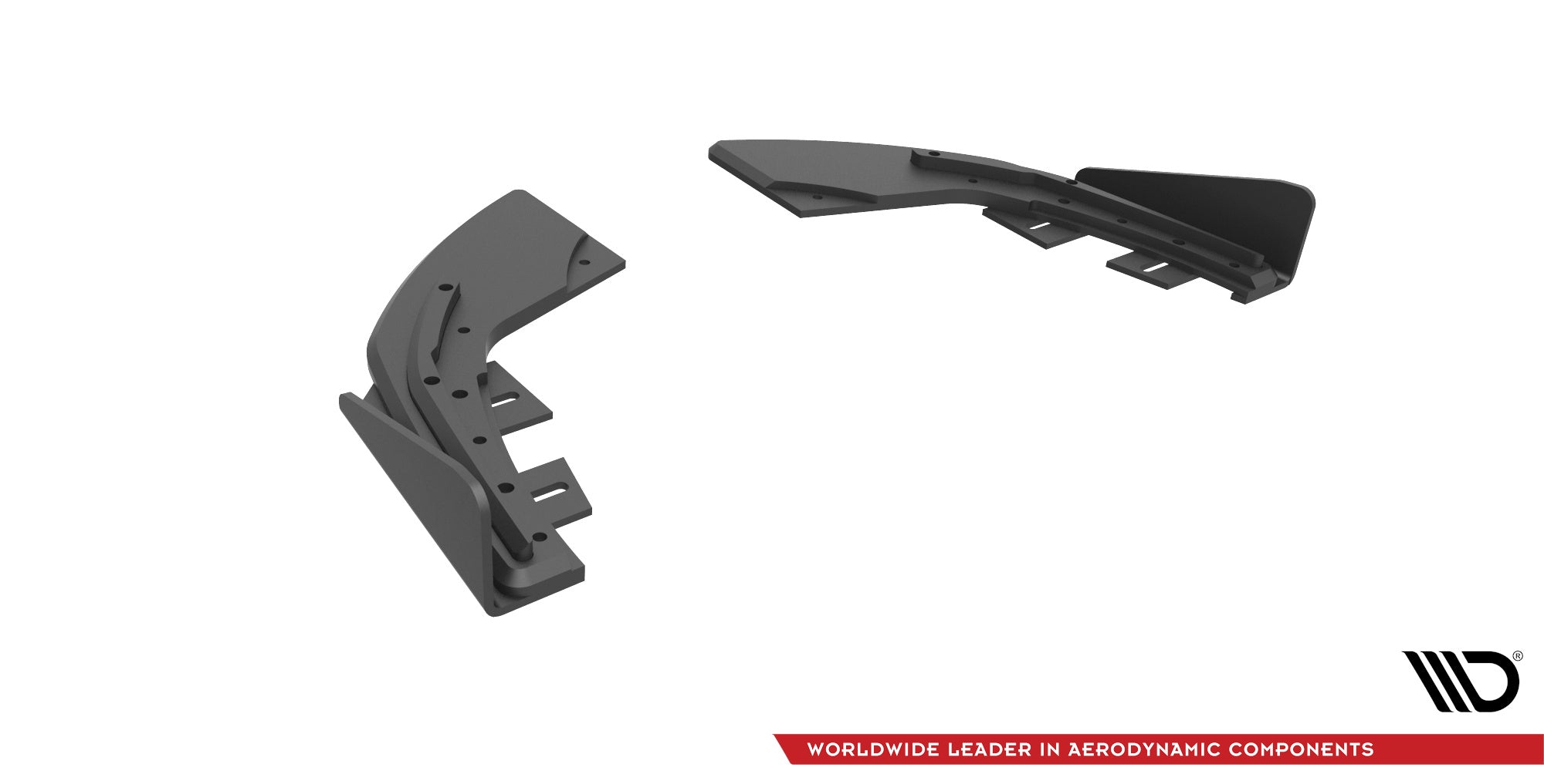 Street pro rear side splitters + flaps audi s3 sportback 8v facelift