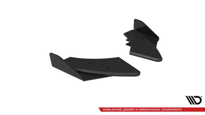 Street Pro Rear Side Splitters + Flaps Audi S3 Sportback 8y Facelift