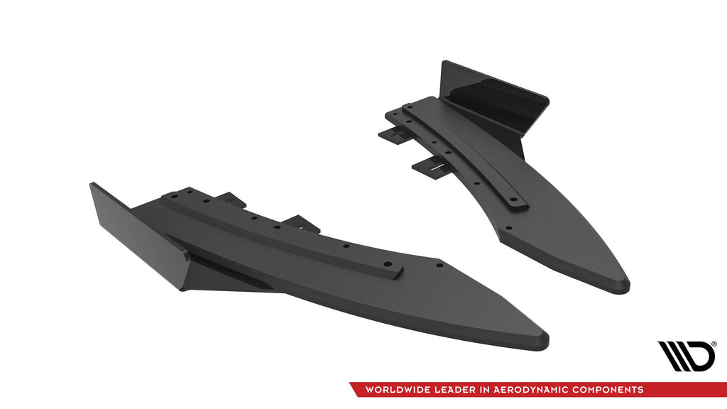 Street pro rear side splitters + flaps audi s5 / a5 s-line coupe / cabriolet 8t