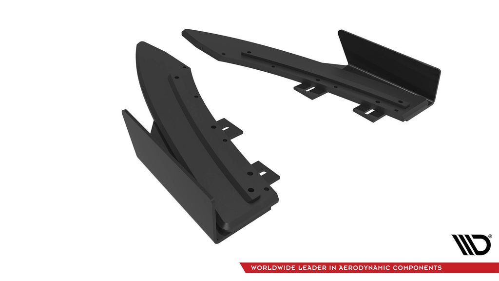 Street pro rear side splitters + flaps audi s5 / a5 s-line coupe / cabriolet 8t
