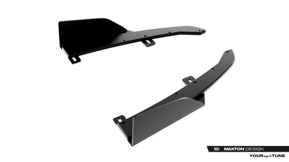 Street pro rear side splitters + flaps audi s5 sedan / avant b10