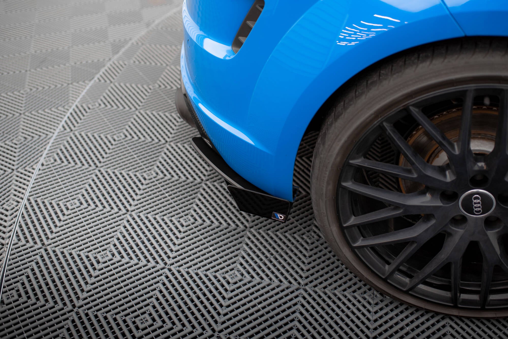 Street Pro bagside Splitters + flapper Audi TT S 8s ansigtsløftning