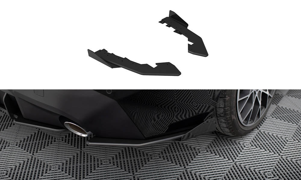 Street pro rear side splitters + flaps bmw 2 coupe g42
