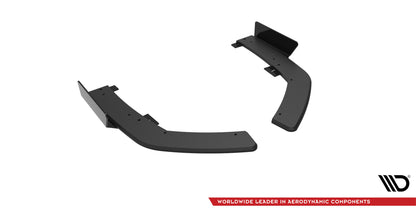 Street pro rear side splitters + flaps bmw 2 coupe m-pack g42