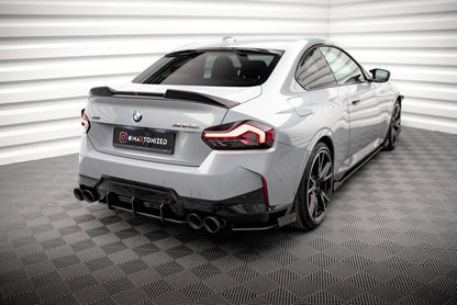 Street pro rear side splitters + flaps bmw 2 coupe m240i g42