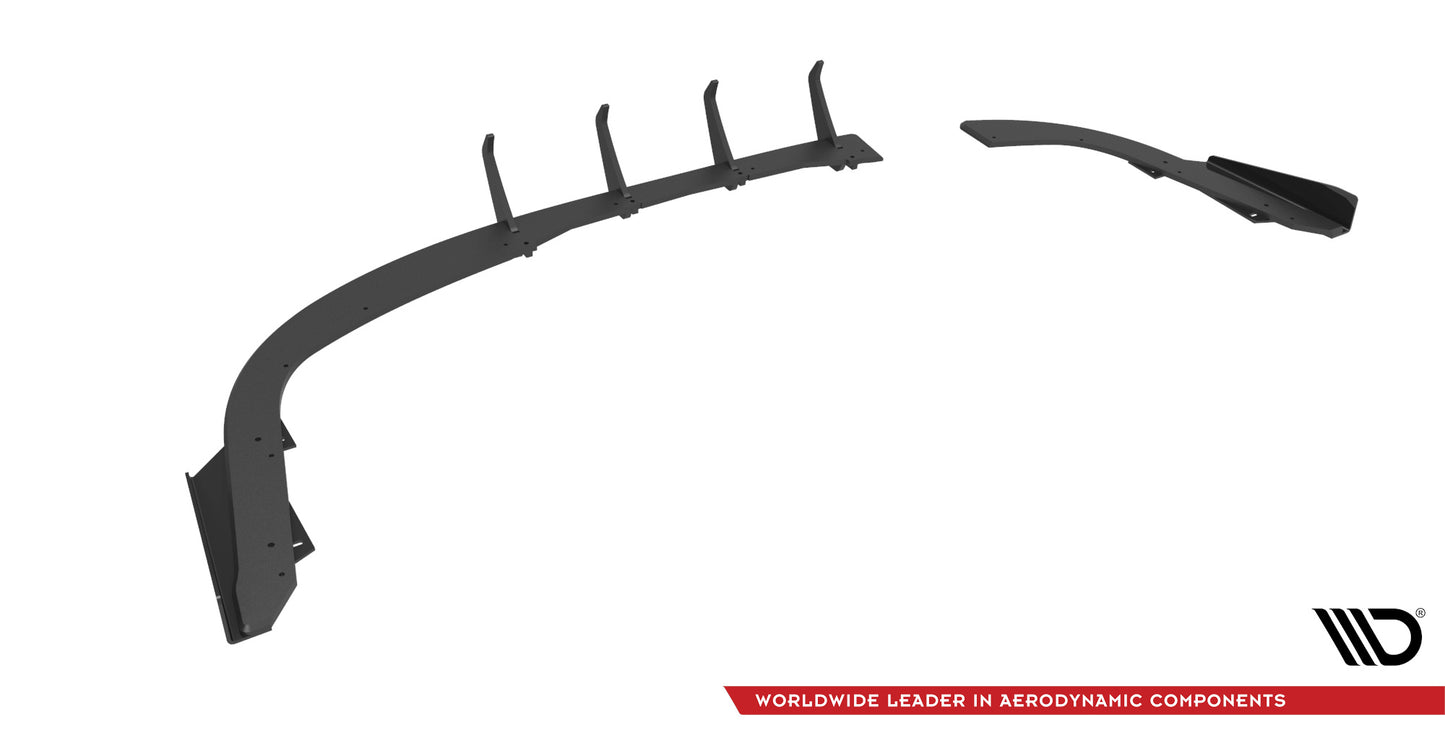 Street pro rear side splitters + flaps bmw 4 gran coupe f36