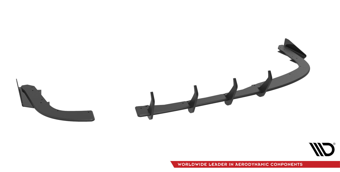 Street pro rear side splitters + flaps bmw 4 gran coupe f36