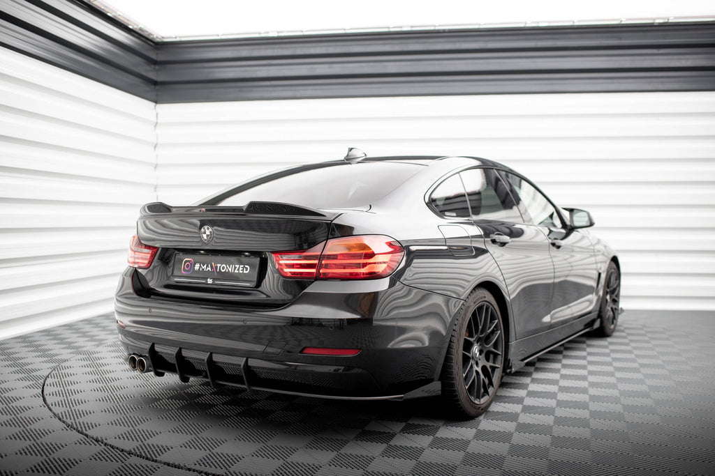 Street Pro bagside Splitters + flapper BMW 4 Gran Coupe F36