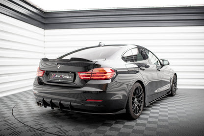 Street pro rear side splitters + flaps bmw 4 gran coupe f36