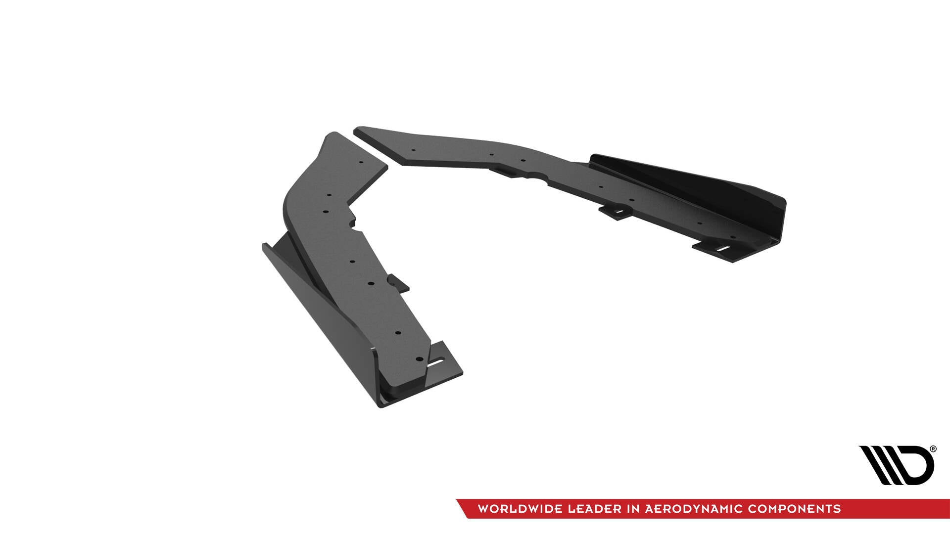 Street pro rear side splitters + flaps bmw 435i coupe m-pack f32