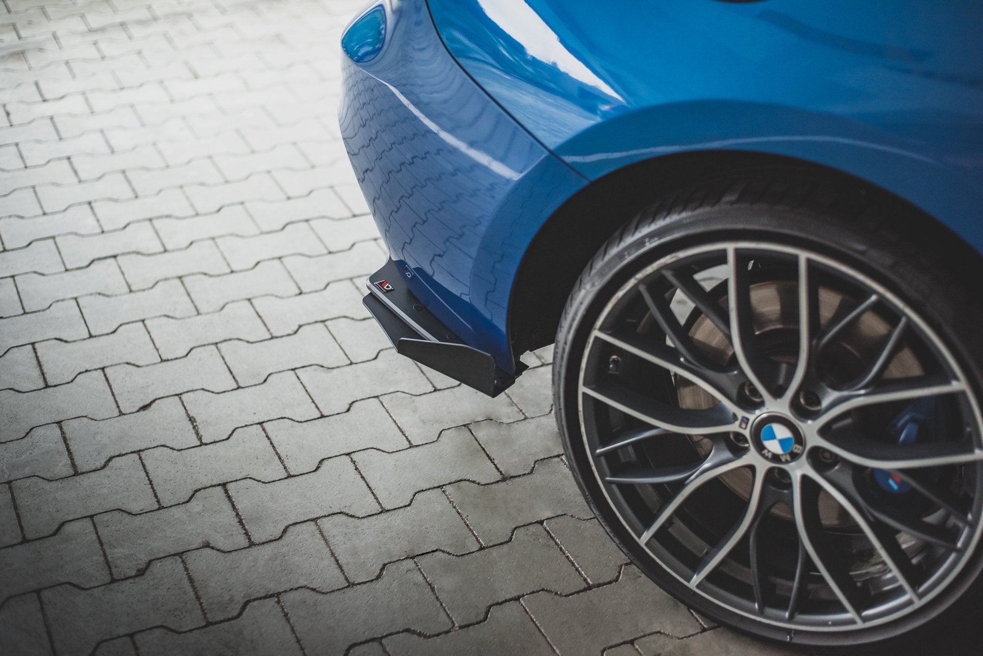 Street pro rear side splitters + flaps bmw m135i f20