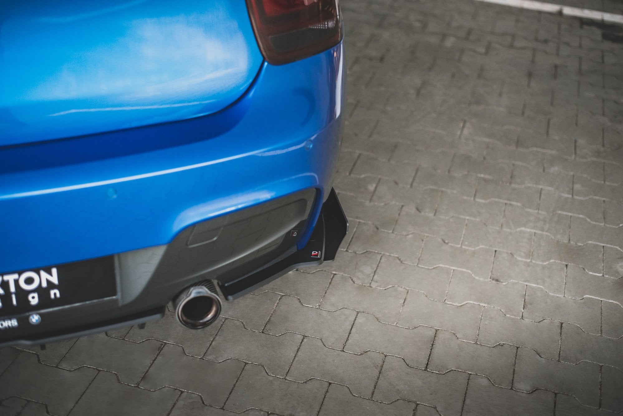 Street pro rear side splitters + flaps bmw m135i f20