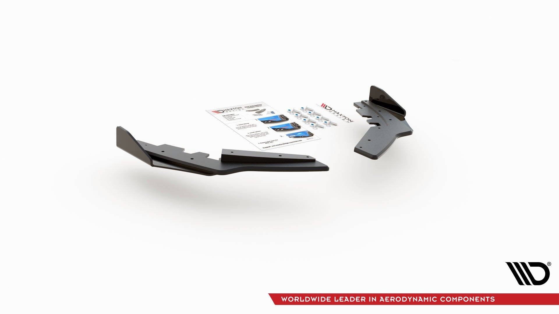 Street pro rear side splitters + flaps bmw m135i f20