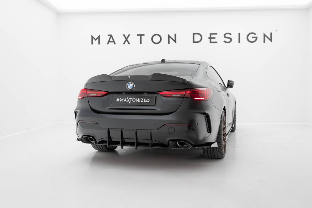 Street pro rear side splitters + flaps bmw m440i  g22 / g23 / g22 facelift / g23 facelift