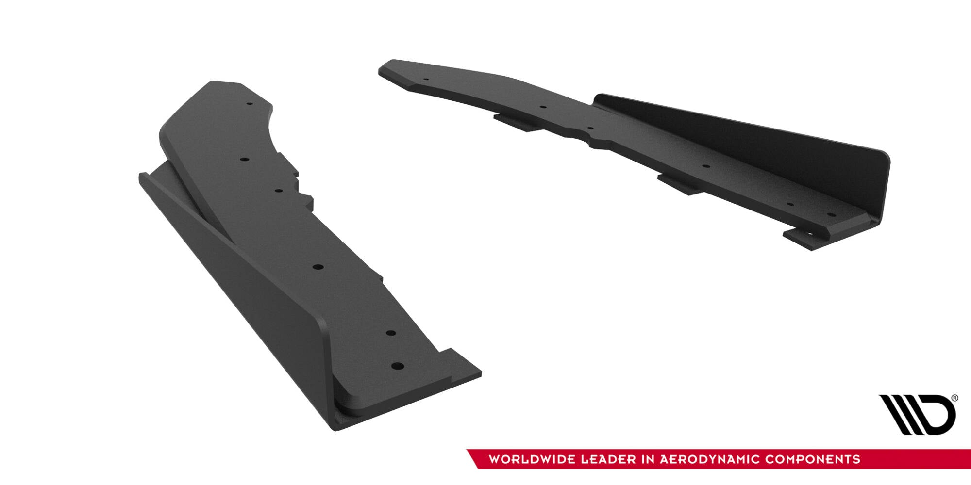 Street pro rear side splitters + flaps bmw m440i  g22 / g23 / g22 facelift / g23 facelift