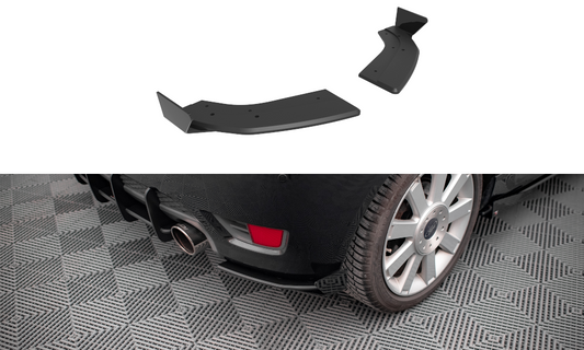 Street pro rear side splitters + flaps ford fiesta st mk6