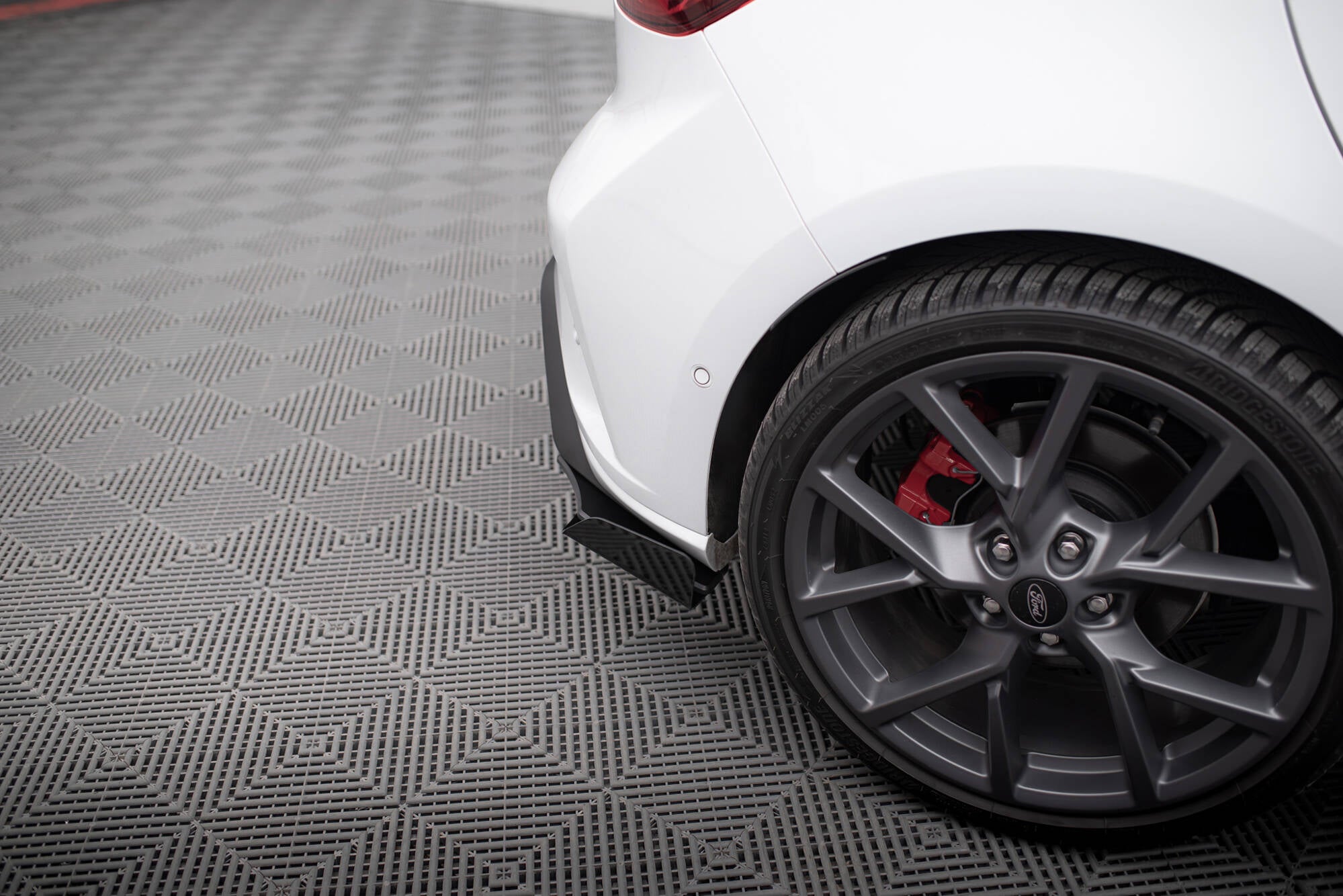 Street pro rear side splitters + flaps ford focus st mk4