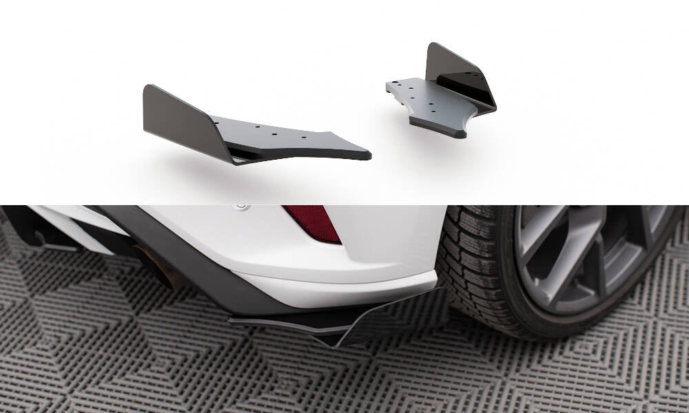 Street pro rear side splitters + flaps ford focus st mk4