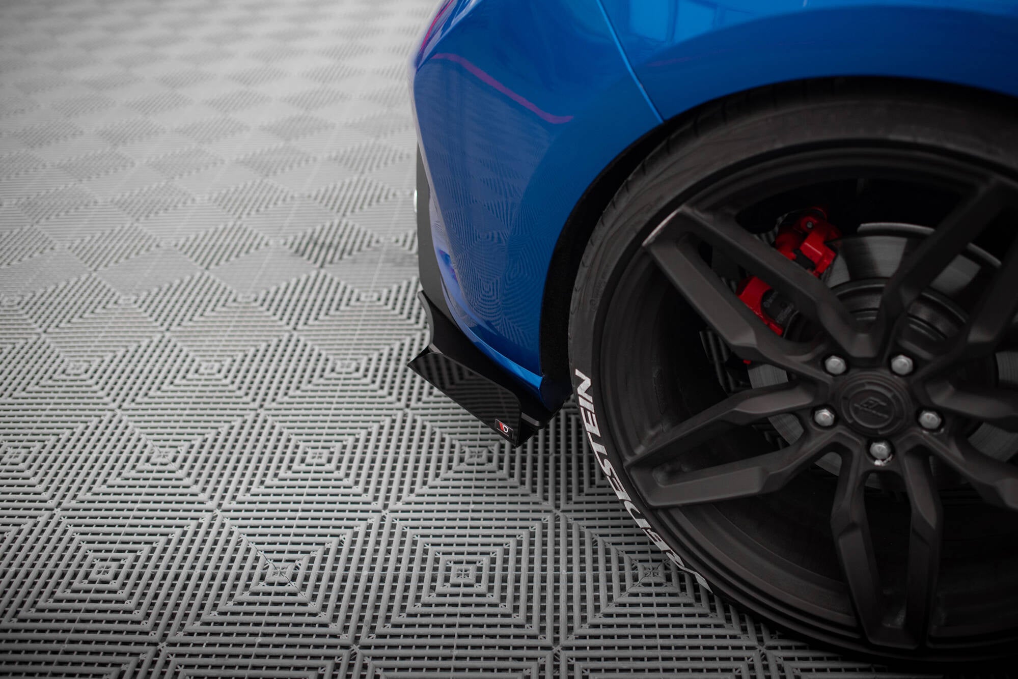 Street pro rear side splitters + flaps ford focus st mk4