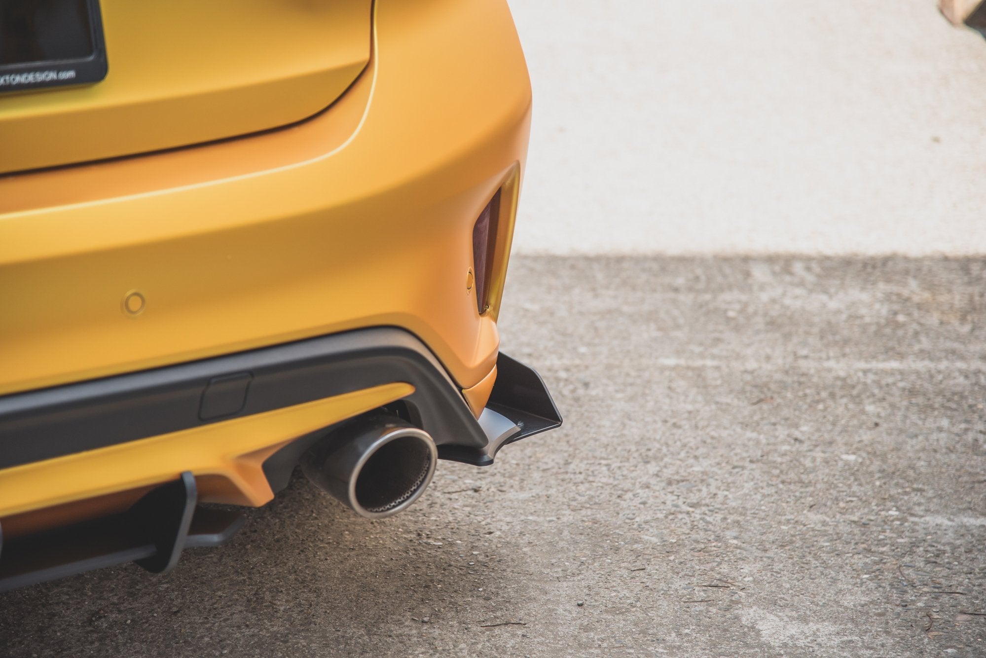 Street pro rear side splitters + flaps ford focus st mk4