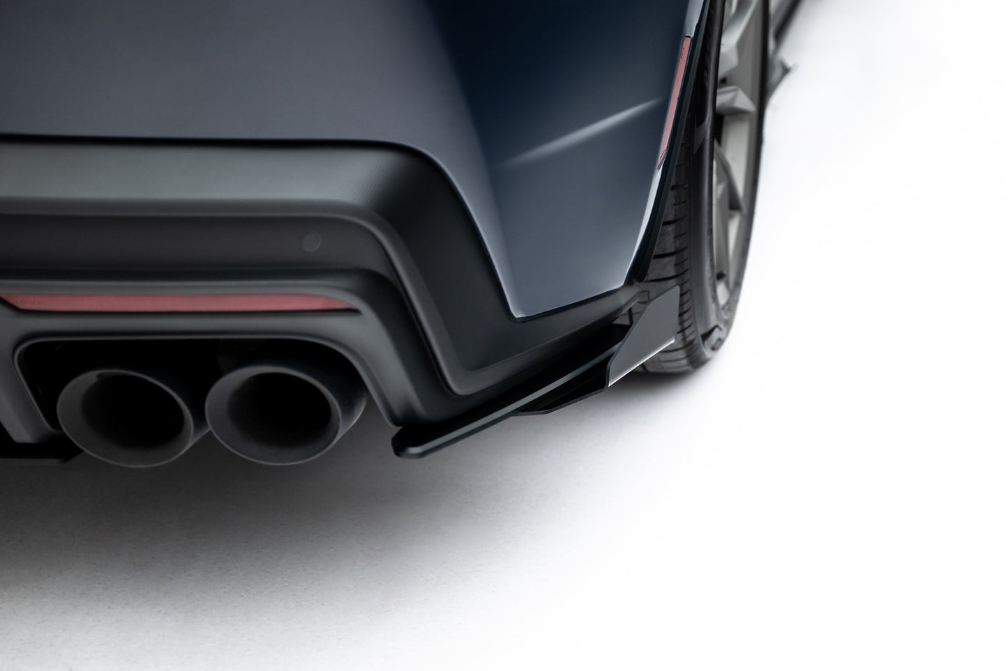 Street pro rear side splitters + flaps ford mustang dark horse mk7